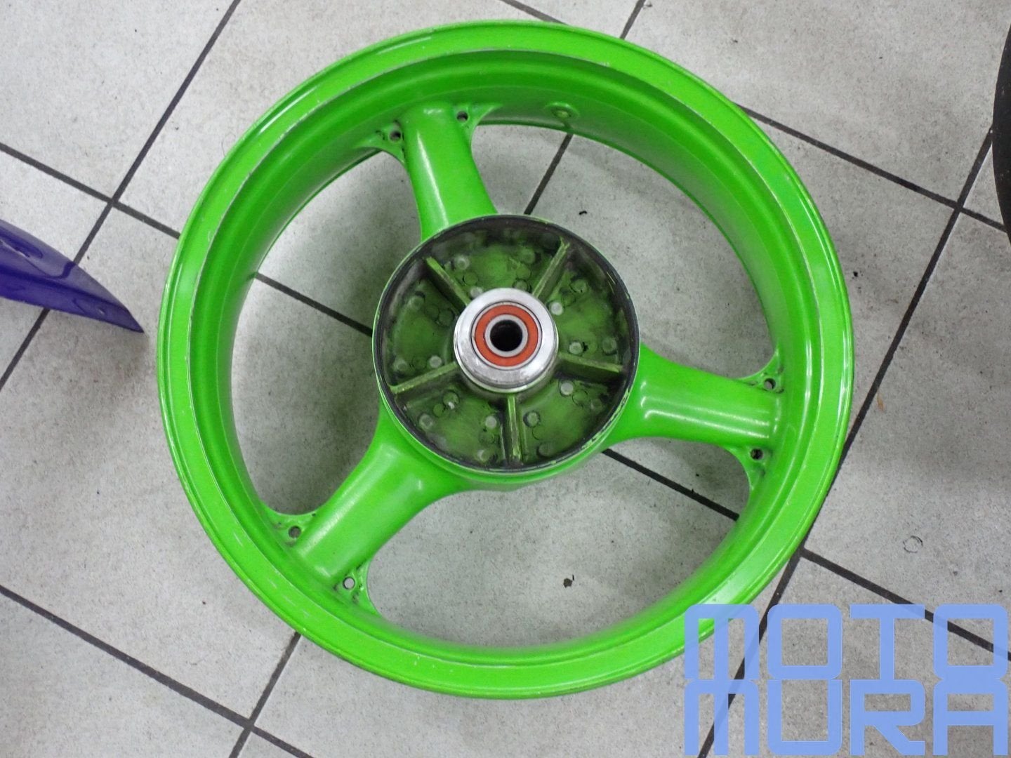 Kawasaki ZX6R 1998 - 2002 achtervelg achterwiel velg wiel ac, Gebruikt, -, -, Ophalen of Verzenden