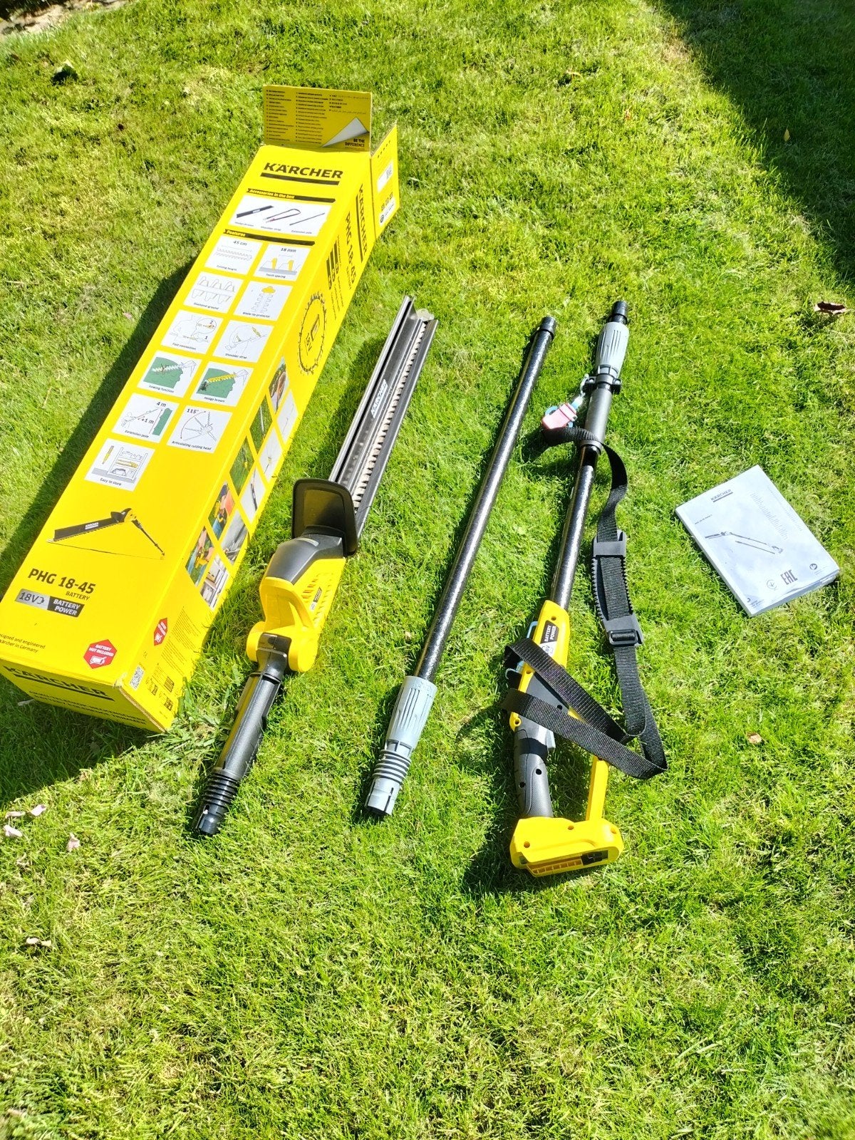 Karcher telescopische heggenschaar., Ophalen, Elektrisch