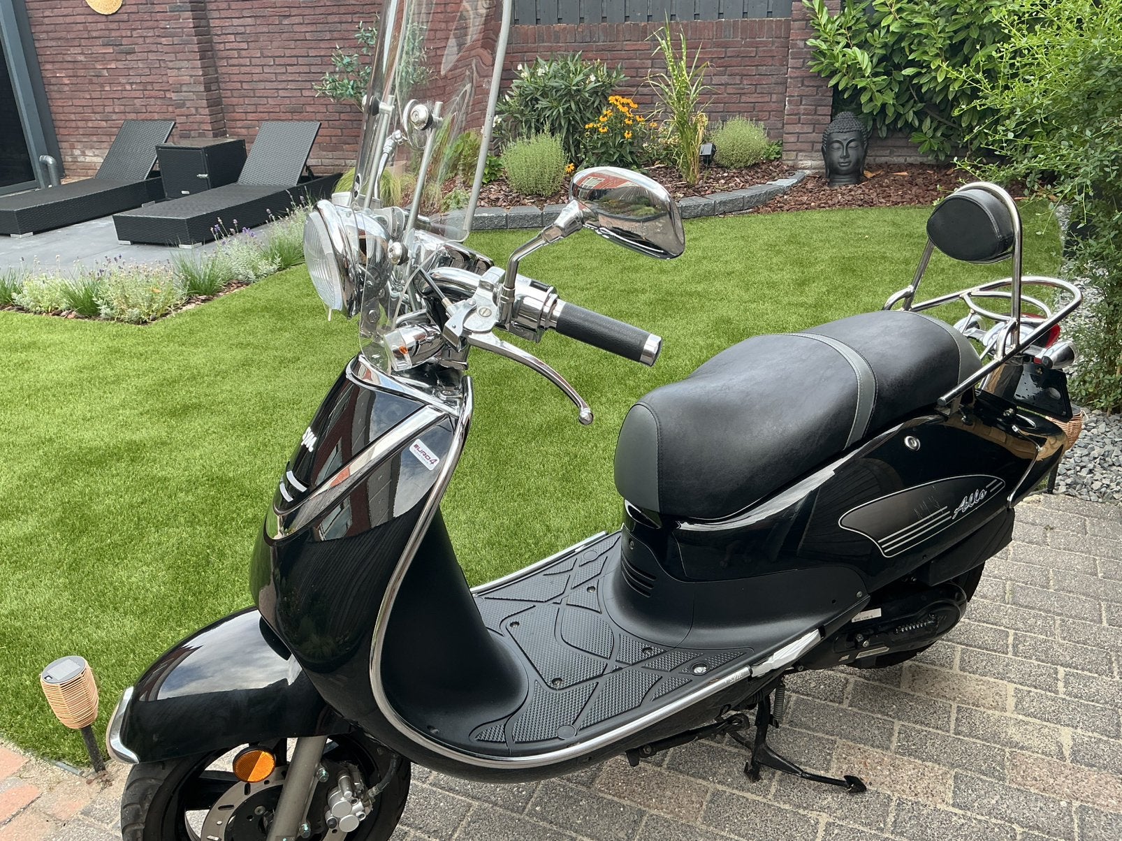 Sym allo bj 2021 kmst 2250 in topstaat, Ophalen, Zo goed als nieuw, Benzine, Allo