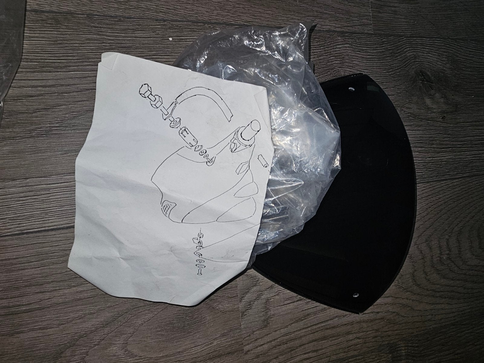 Gilera Stalker windscherm compleet NOS, Ophalen of Verzenden