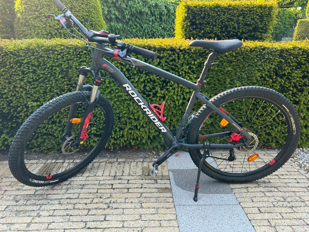 Rockrider ST540 mountainbike maat L, Zo goed als nieuw, Schijfrem, 53 tot 57 cm, Ophalen