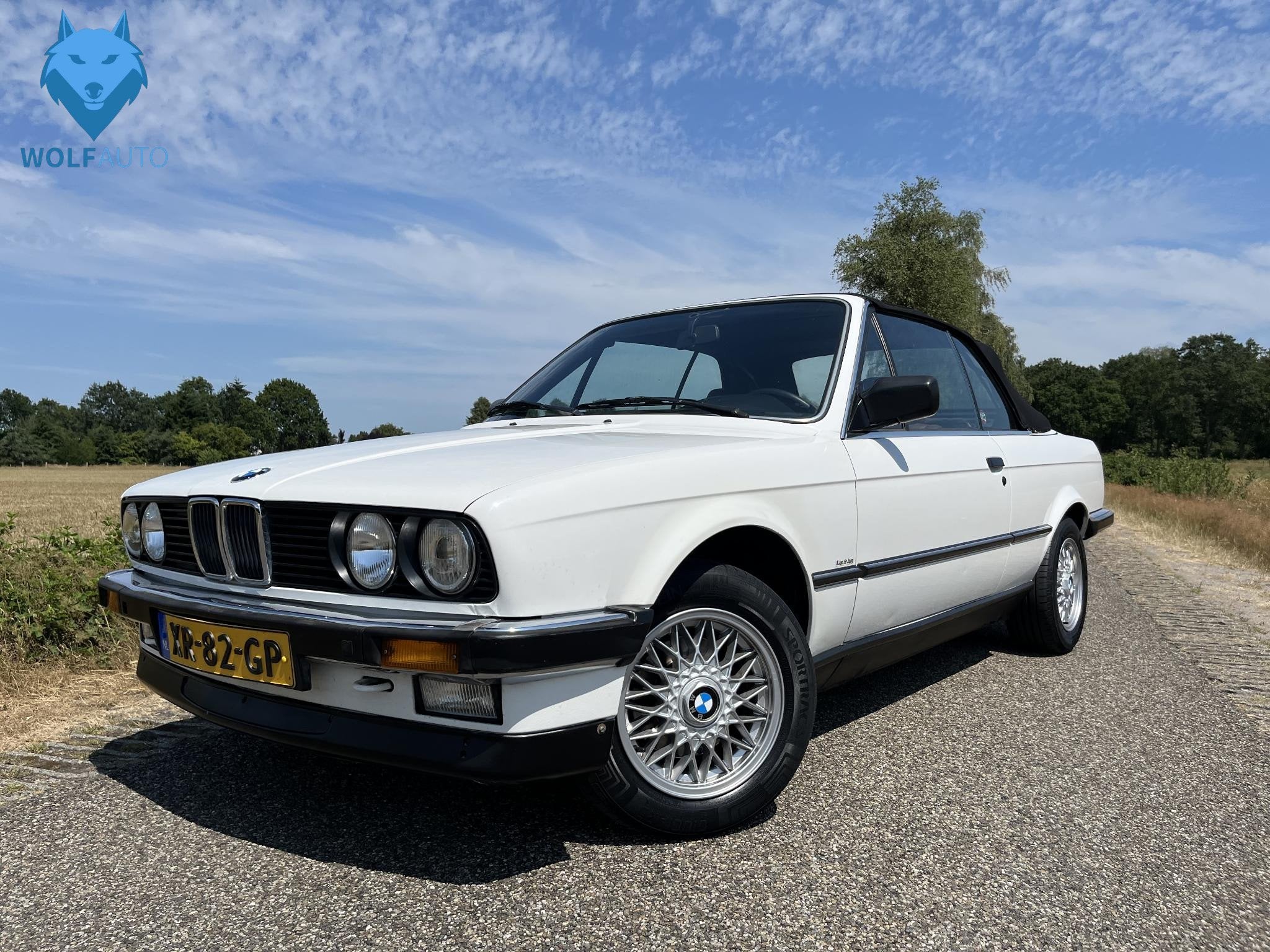 BMW 3-serie Cabrio 320i 6-Cilinder ORIGINEEL NL! AIRCO UNIEK, Auto's, BMW, Automaat, Wit, Origineel Nederlands, 3-Serie