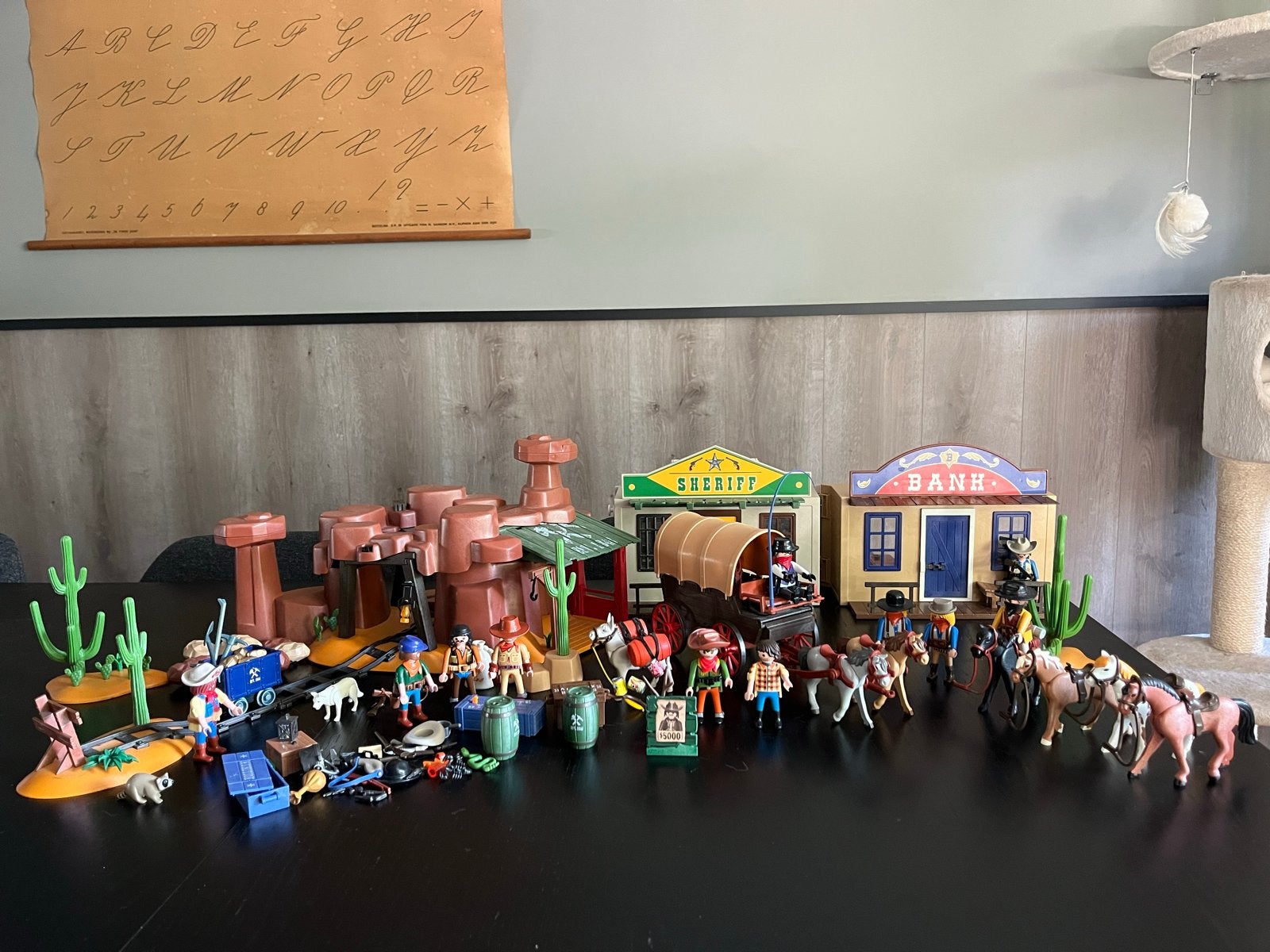 Playmobil Wilde Westen, Kinderen en Baby's, Gebouw, Complete set, Zo goed als nieuw, Historisch