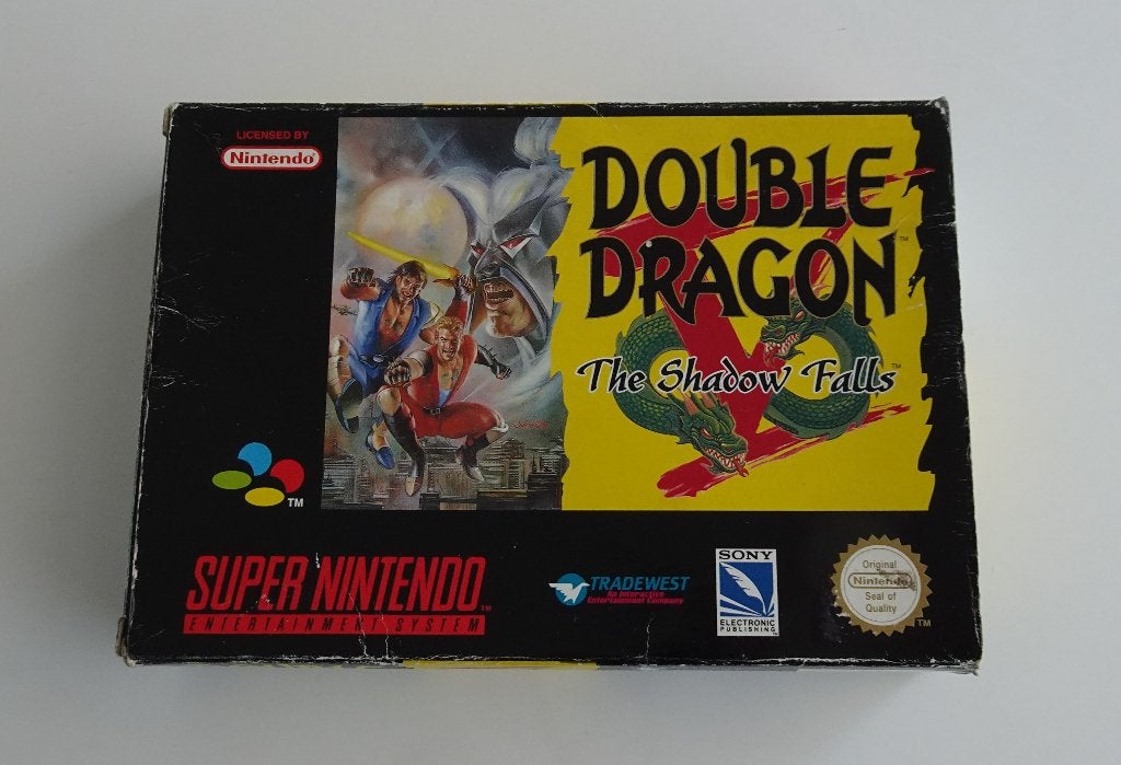 Double Dragon V: The Shadow Falls compleet Super Nintendo, Spelcomputers en Games, Ophalen, Vechten, 2 spelers, Zo goed als nieuw