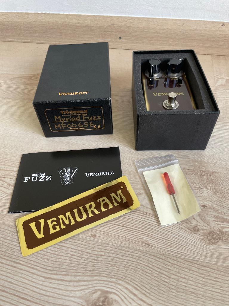 Vemuram Myriad Fuzz, Muziek en Instrumenten, Effecten, Ophalen of Verzenden, Zo goed als nieuw, Distortion, Overdrive of Fuzz
