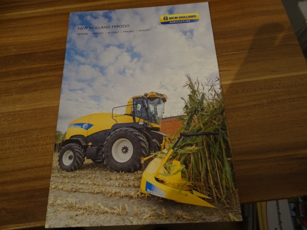 New holland FR9000 Hakselaar folder, Ophalen of Verzenden, Zo goed als nieuw, Folder