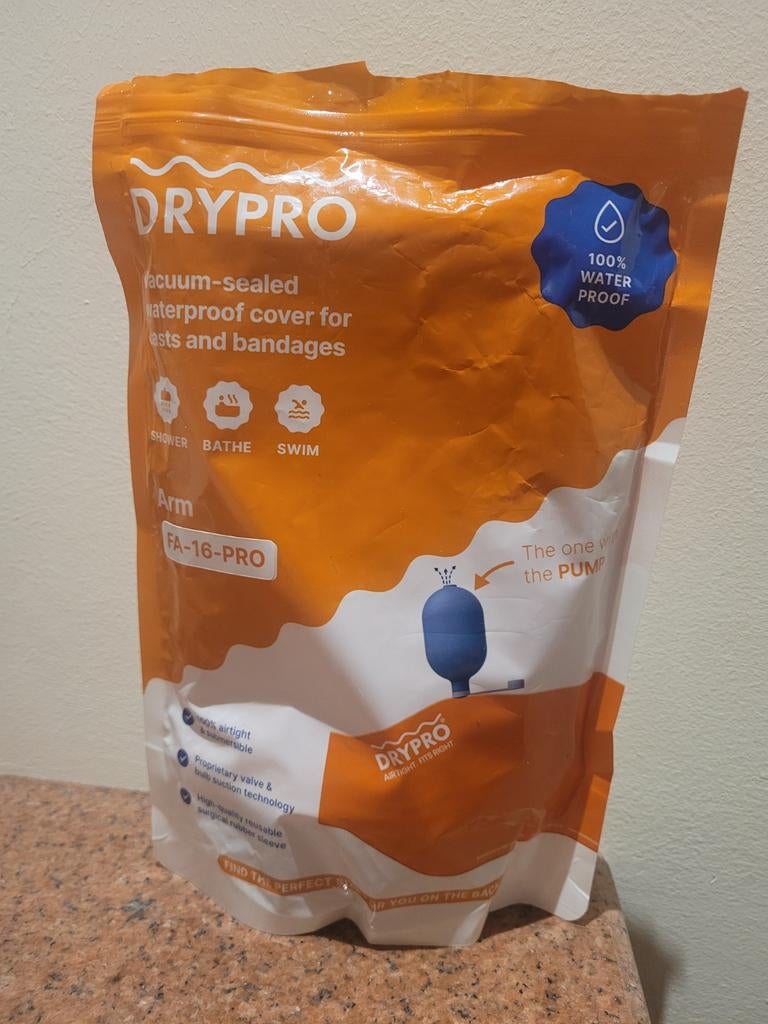 DRYPRO douchehoes / zwemhoes voor gipsarm FA-16-PRO, Ophalen of Verzenden