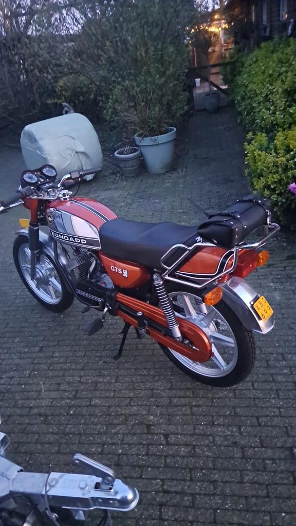 Zundapp 529 GTS 50 - Super Mooi, Geen Kenteken, Fietsen en Brommers, Brommers | Zundapp, Ophalen of Verzenden, Zo goed als nieuw