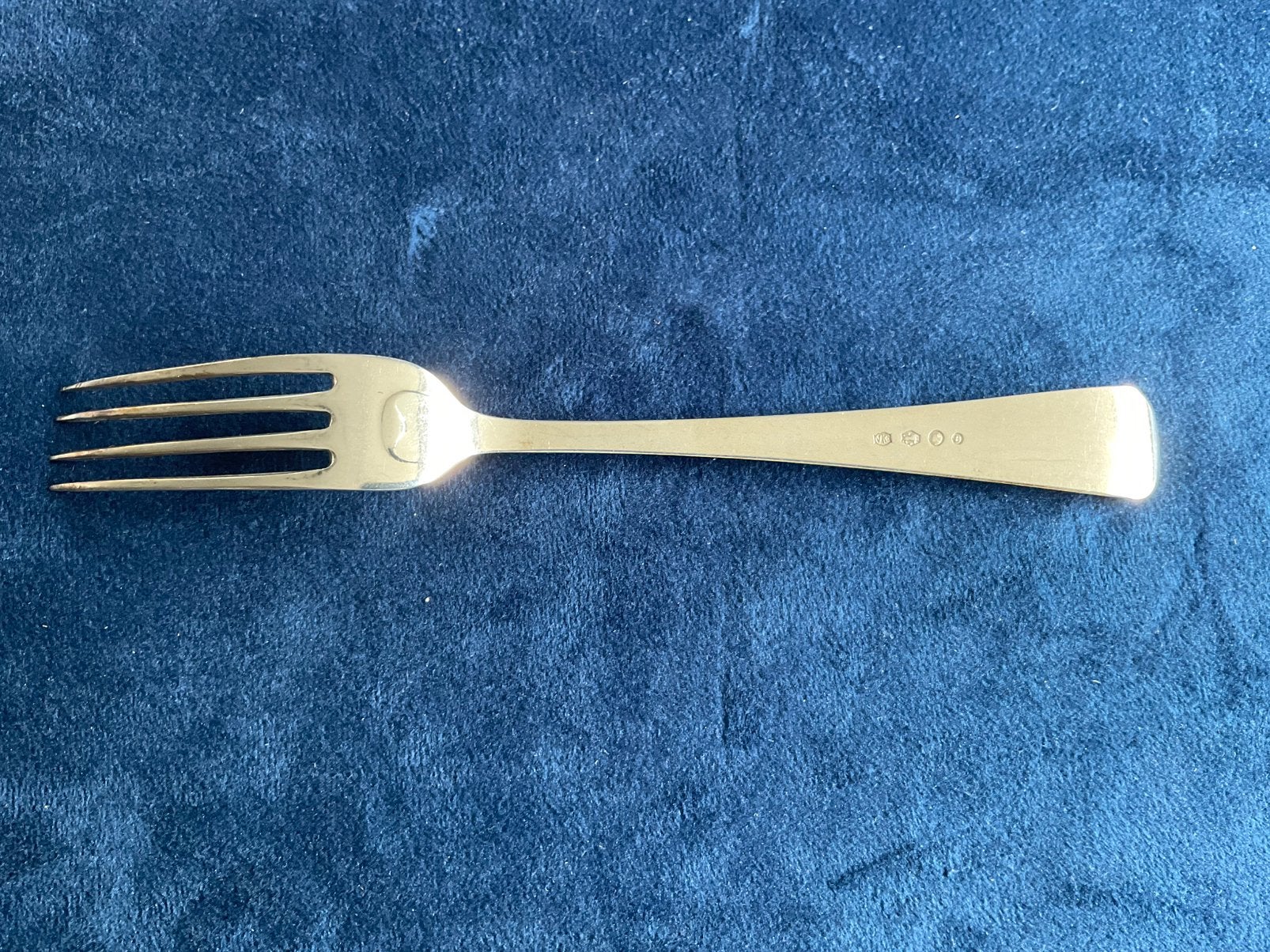 Zilveren  vork Koninklijke Gerritsen en van Kempen 1936, Antiek en Kunst, Verzenden, Zilver