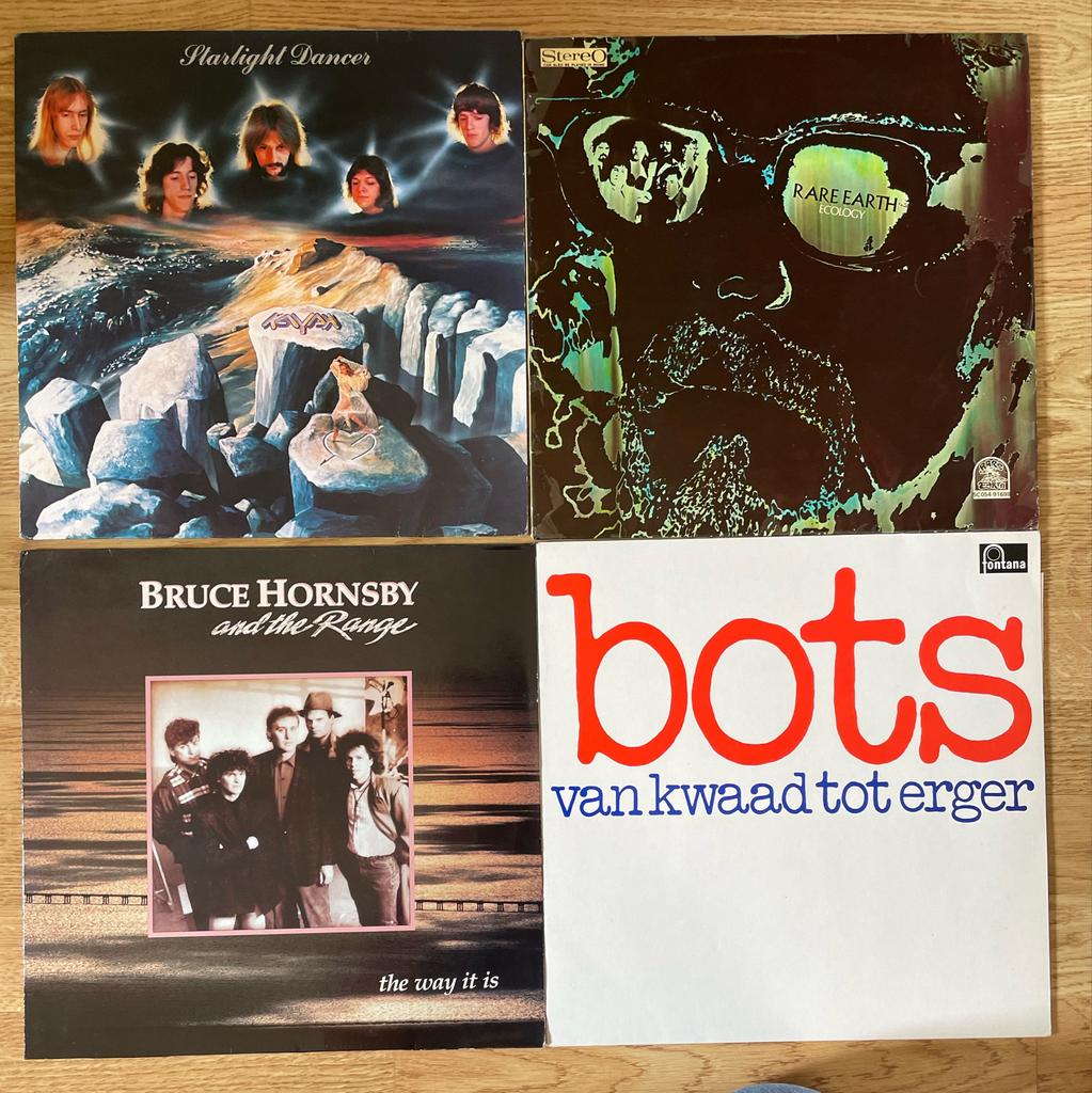 4 lp's: Kayak , Rare Earth, Bruce Hornsby, Bots, Ophalen of Verzenden, Zo goed als nieuw