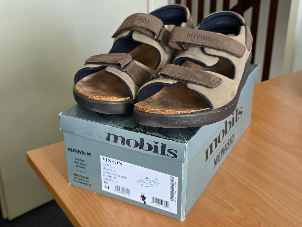 Mephisto heren sandalen Camel kleur maat 44, Kleding | Heren, Schoenen, Bruin, Nieuw, Mephisto, Ophalen