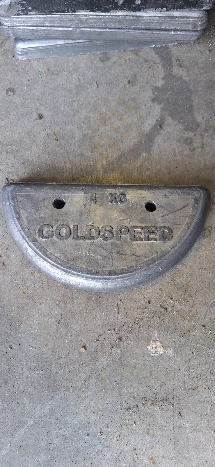 Goldspeed kartlood 4 kg, Sport en Fitness, Karting, Ophalen, Zo goed als nieuw, Onderdelen Kart