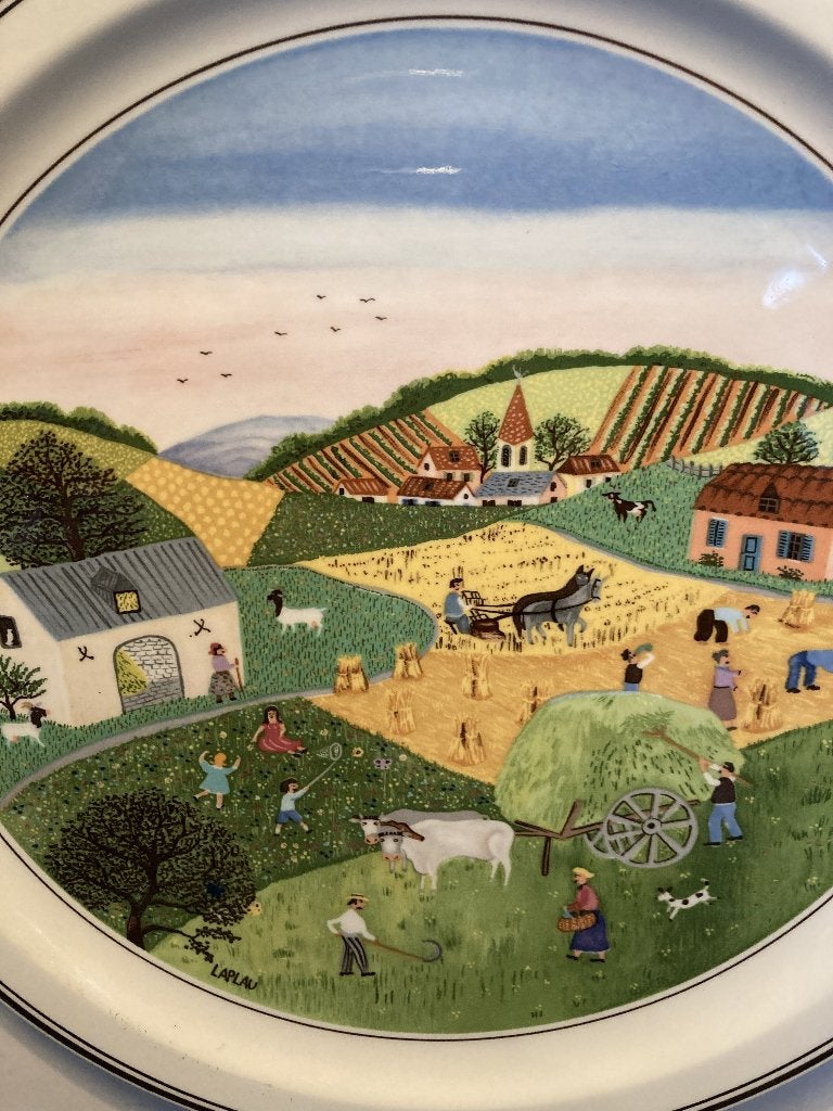 Bord Villeroy & Boch Laplau Les Quatre Saisons Zomer Kopje, Ophalen