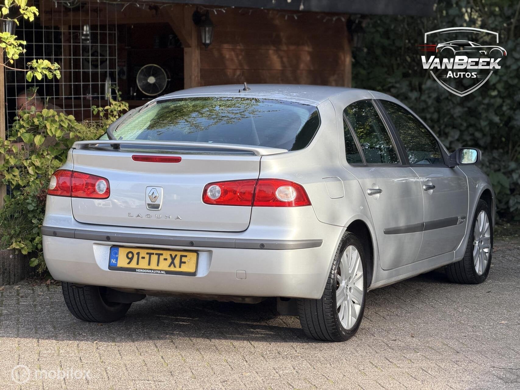 Renault Laguna 2.0-16V Tech Line |Dealer onderhouden, Auto's, 135 pk, Gebruikt, 4 cilinders, Automatische klimaatregeling