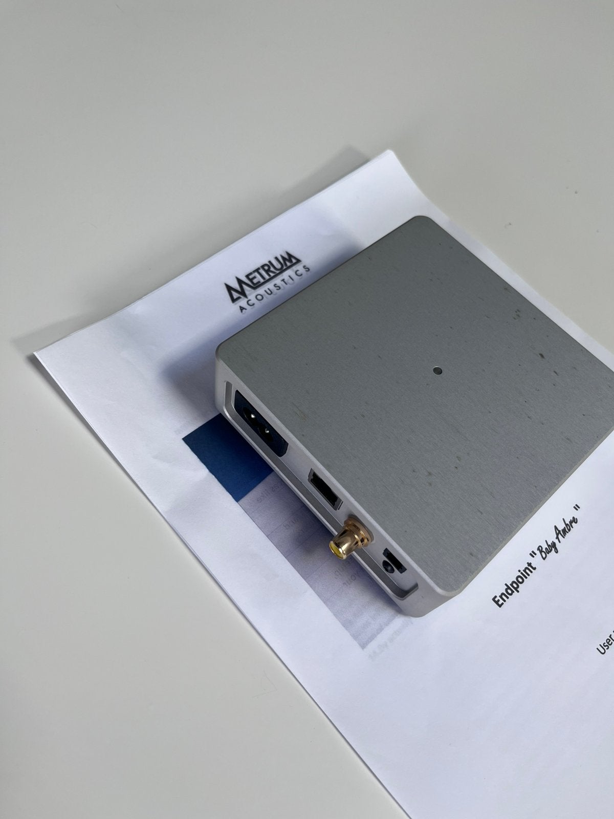 Metrum Acoustics Baby Ambre, Audio, Tv en Foto, Converters, Ophalen of Verzenden, Gebruikt