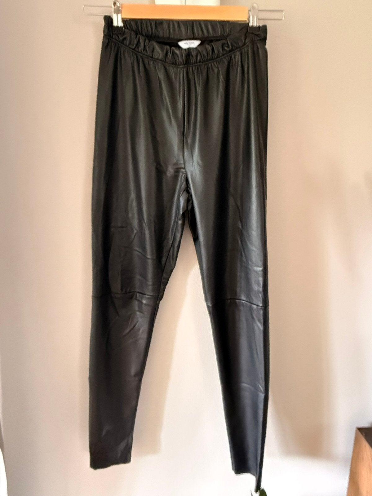 Leren legging Penn&Ink 38, Maat 38/40 (M), Zwart, Ophalen of Verzenden, Zo goed als nieuw