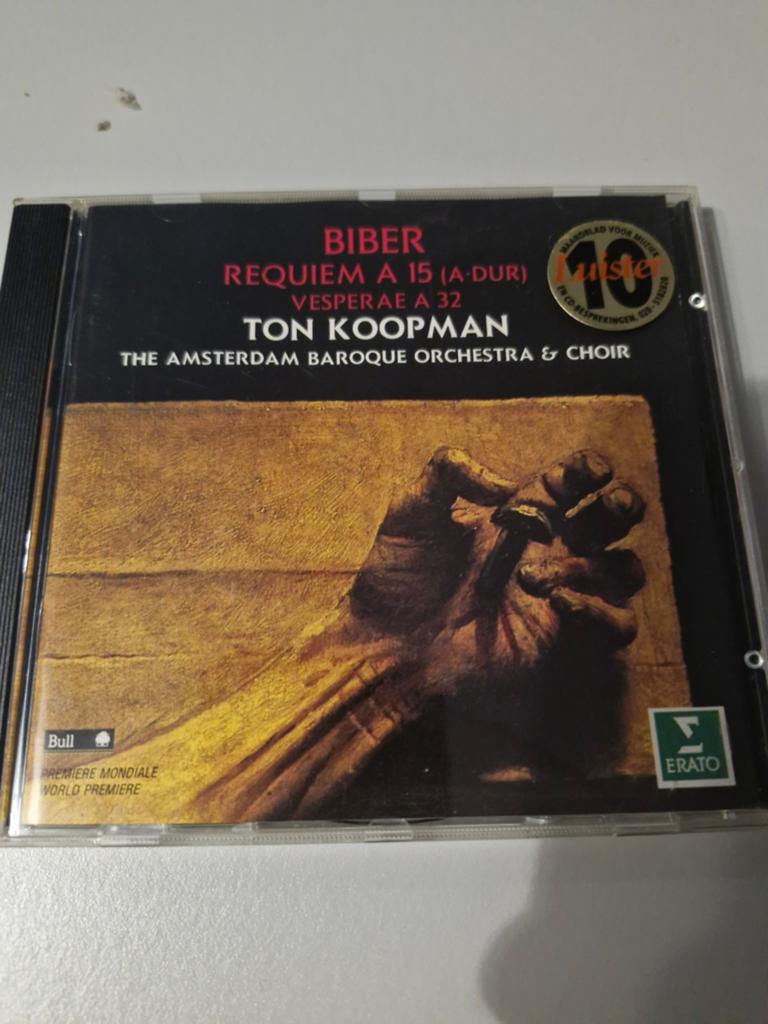 CD Biber: - Ton Koopman & Amsterdam Baroq, Ophalen of Verzenden