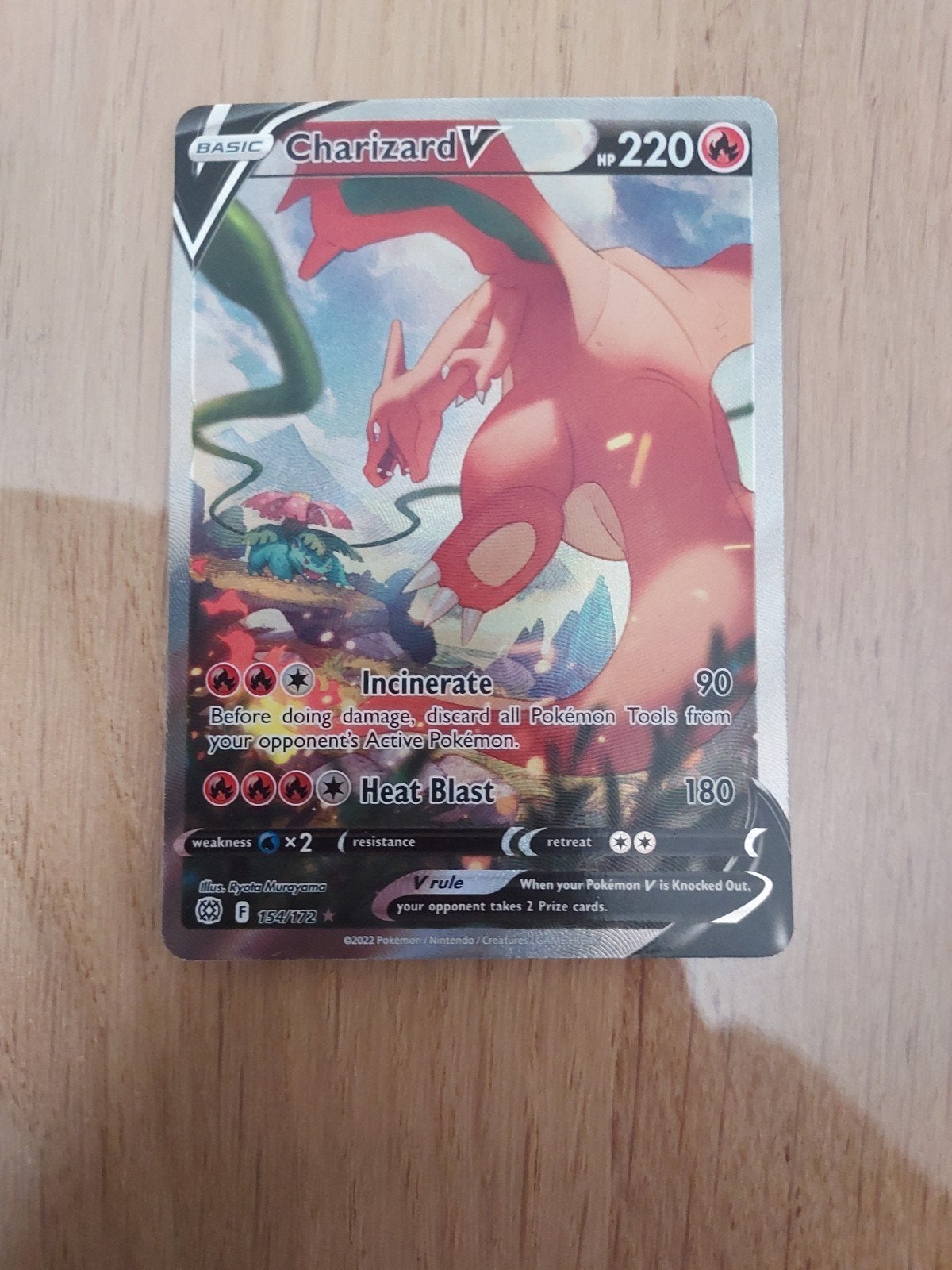 Charizard pokemon kaart, Ophalen of Verzenden