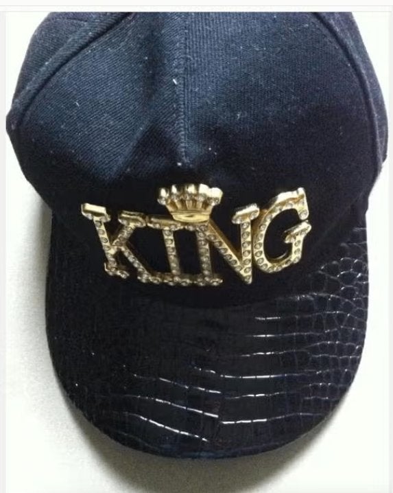 Dames pet King zwart/goud,verstelbaar, King Louie, One size fits all, Ophalen of Verzenden, Pet