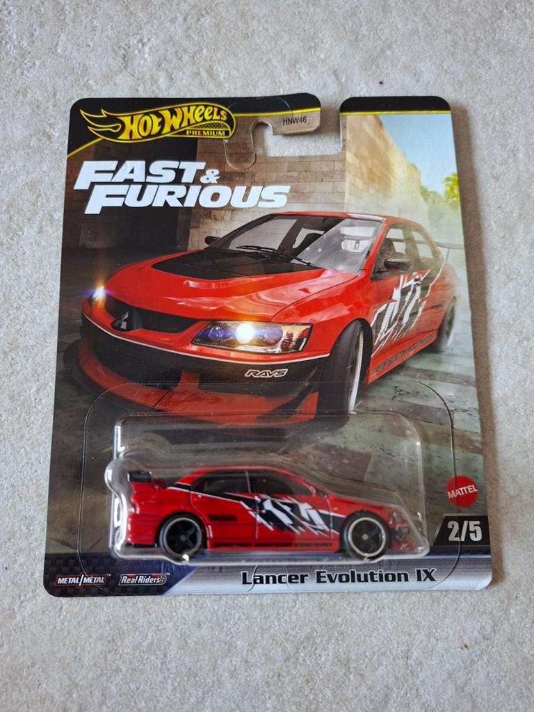 Hot Wheels Premium Fast & Furious Lancer Evolution IX, Ophalen of Verzenden, Nieuw, Auto