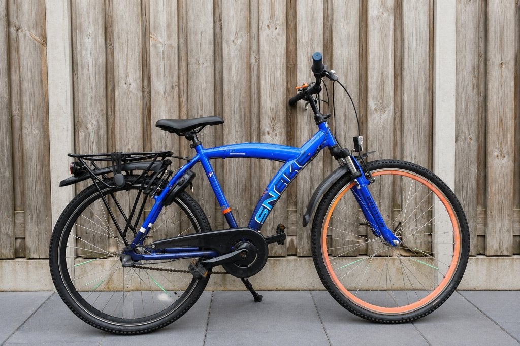 Batavus Snake Jongensfiets – 26 inch – 3 Versnellingen, Terugtraprem, Versnellingen, Zo goed als nieuw, Batavus Snake