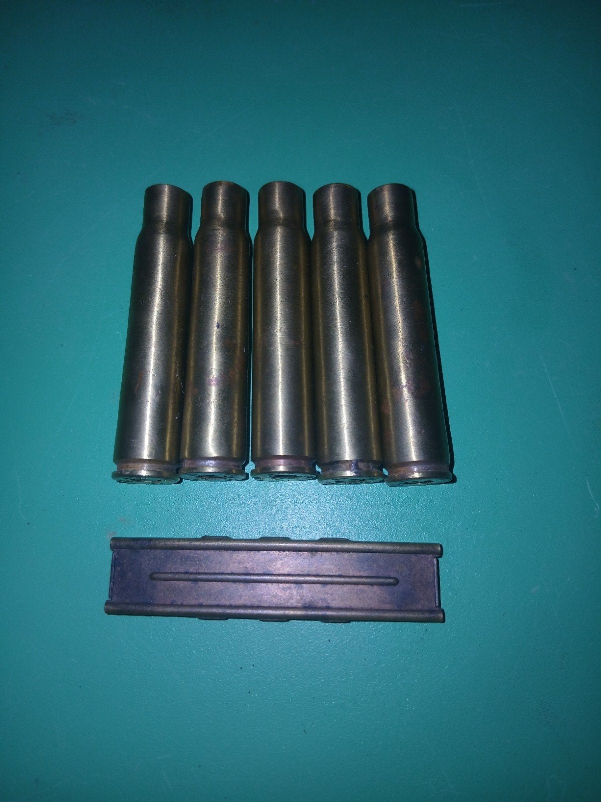 K 98 hulzen met clip ww2, Verzamelen, Militaria | Tweede Wereldoorlog, Ophalen, Duitsland, Hulzen of Bodemvondsten