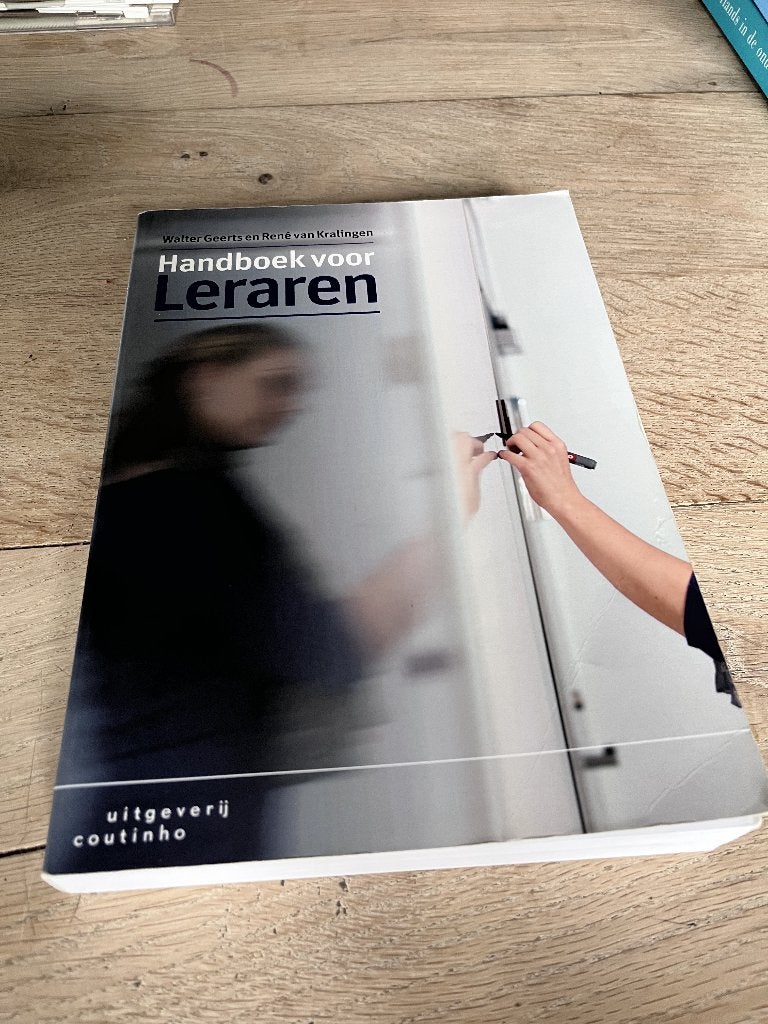 Handboek voor leraren Geerts en Van Kralingen tweede druk, Gelezen, Diverse auteurs, Alpha, HBO
