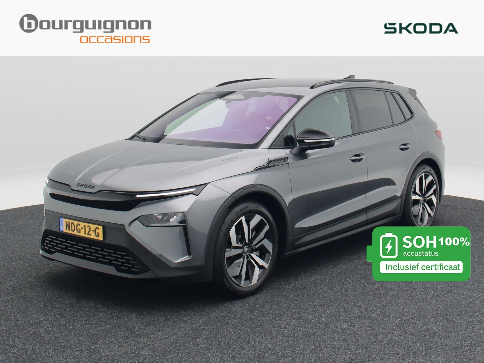 Skoda Elroq 60 Sportline 190 Pk | Stoel/Stuurverwarming | Ca, Auto's, Automaat, Achterwielaandrijving, Gebruikt, 190 pk