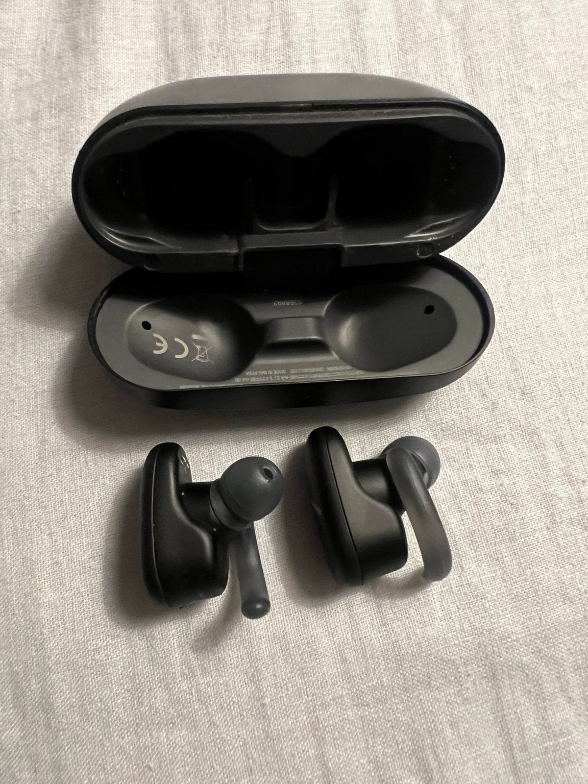 Sony WF-SP800N draadloze oordopjes - Zo goed als nieuw, In-ear, Verzenden, Bluetooth, Zo goed als nieuw
