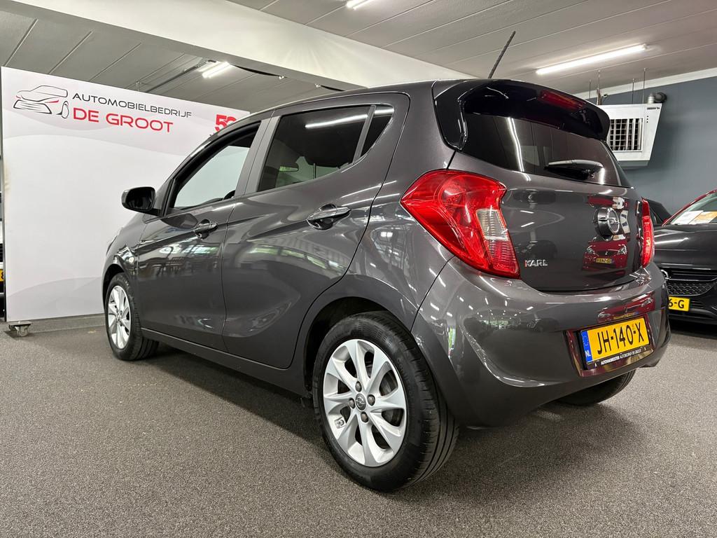 Opel KARL 1.0 ecoFLEX Cosmo/NL auto/ Lederen bekleding/ Park, Voorwielaandrijving, 839 kg, Gebruikt, Automatische klimaatregeling