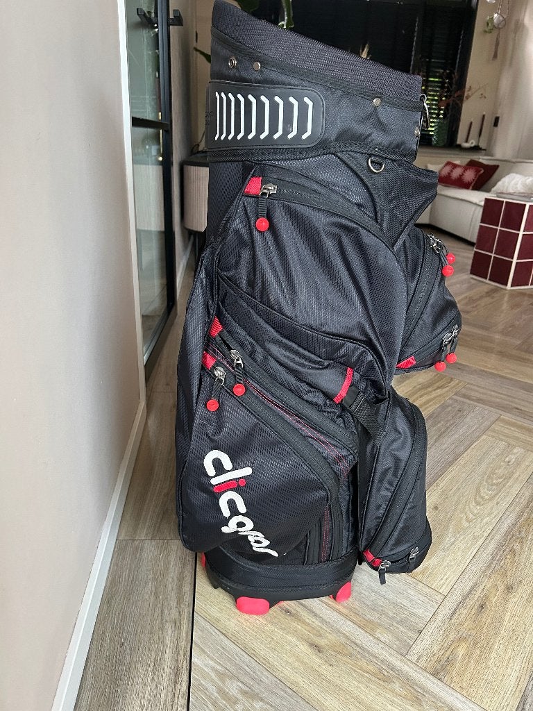 Golftas clicgear, Ophalen of Verzenden, Zo goed als nieuw, Tas, Overige merken