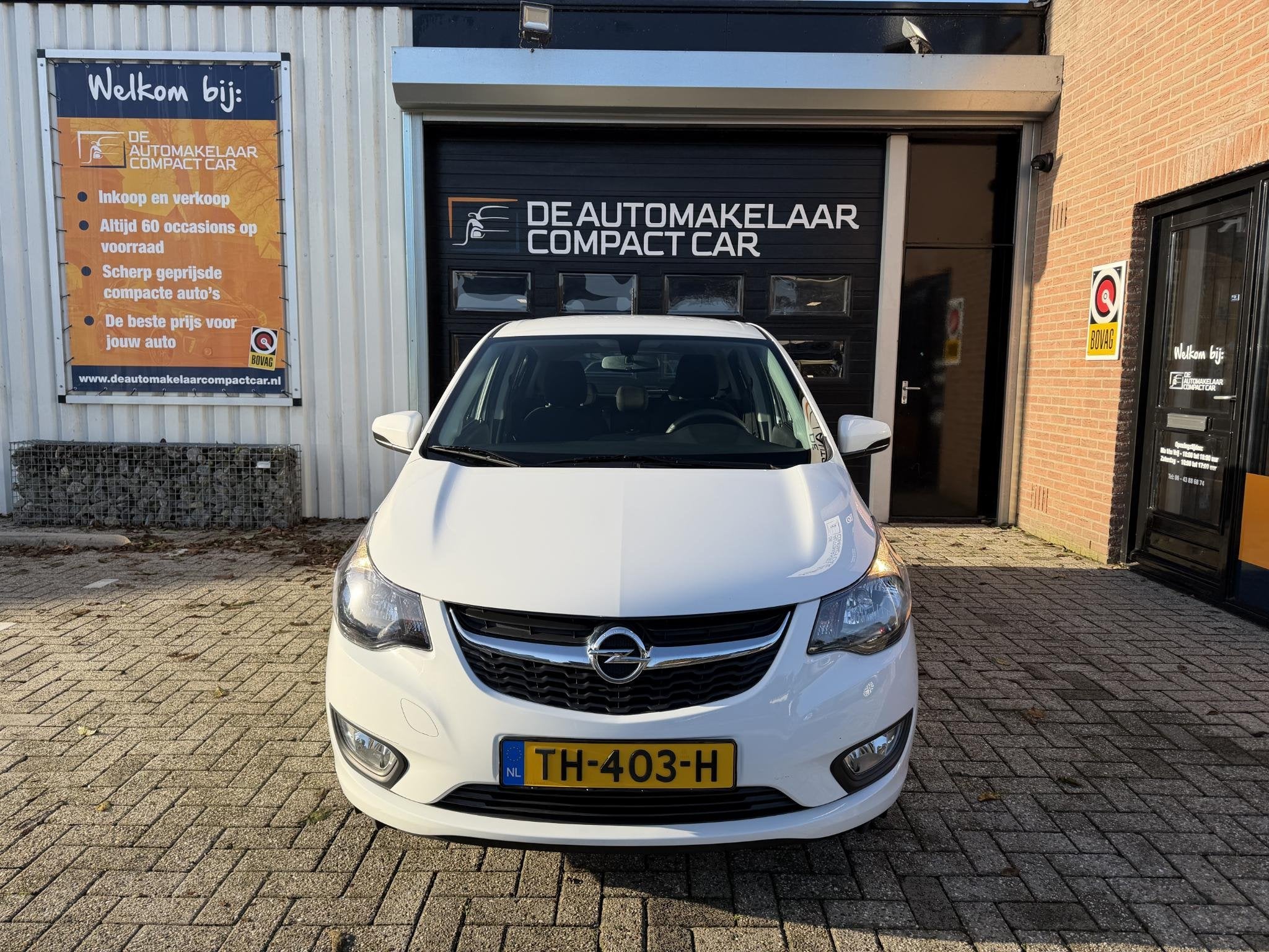 Opel KARL 1.0 ecoFLEX Edition | SLECHTS 67.318 KM | AUTOMAAT, Auto's, Stof, Gebruikt, Origineel Nederlands, Bedrijf
