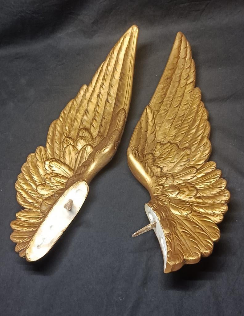 Grote Antieke Engelen Vleugels - Decoratief (65x20 cm), Ophalen