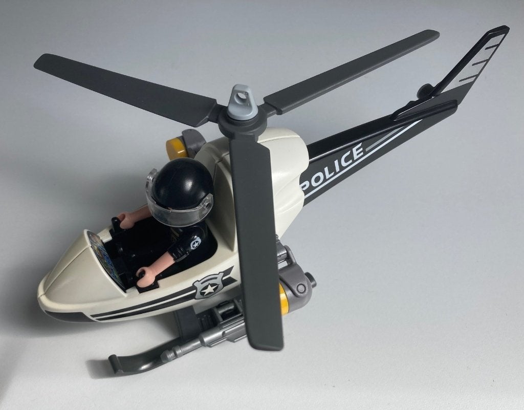 playmobil 5916 police heli, Ophalen of Verzenden, Gebruikt, Complete set