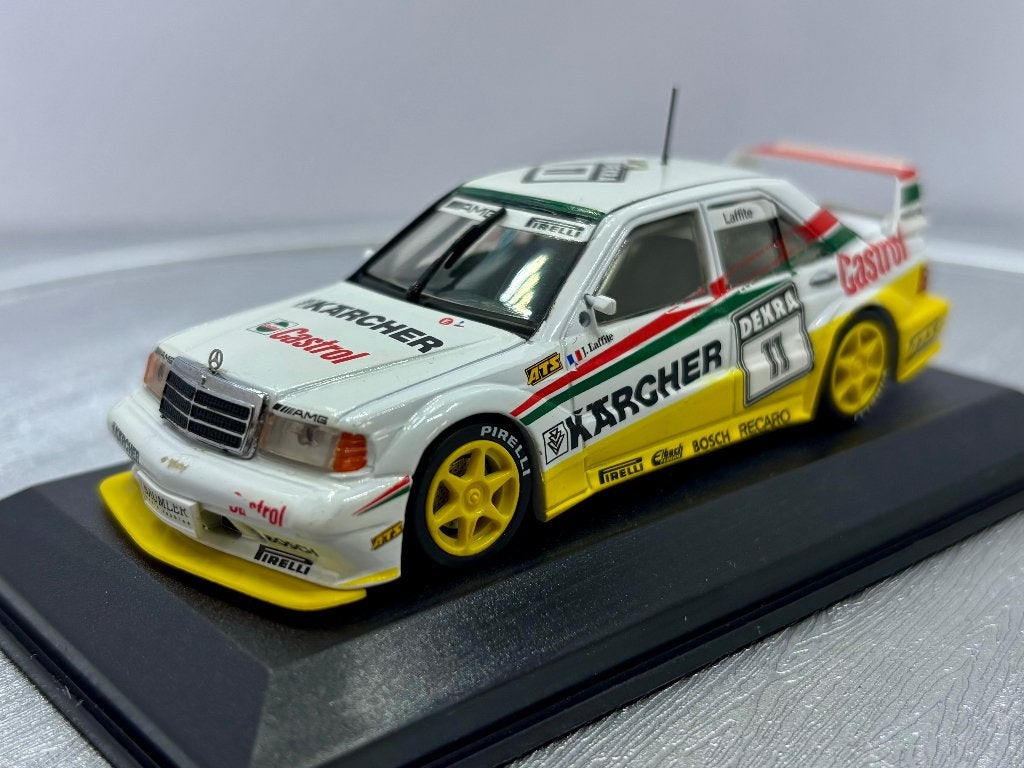 1:43  Mercedes 190 e 2.5-16 evo2 dtm - MINICHAMPS, Ophalen of Verzenden, Zo goed als nieuw, Auto, MiniChamps