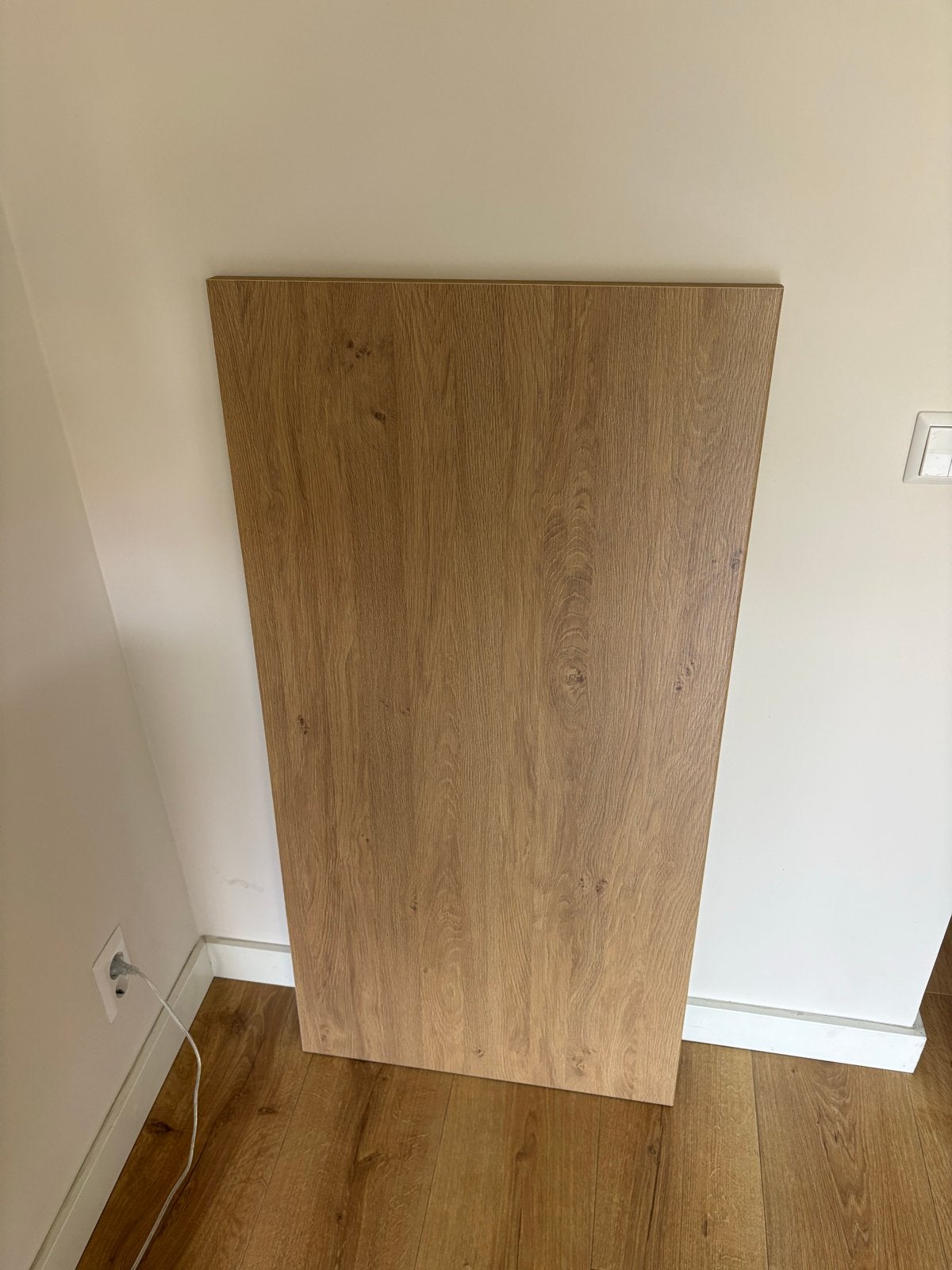 Houten aanrechtblad / plank / blad - eiken look, Huis en Inrichting, Ophalen, Zo goed als nieuw