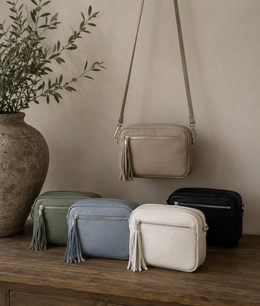 Leren tasje verkrijgbaar in 5 kleuren, Sieraden, Tassen en Uiterlijk, Tassen | Damestassen, Ophalen of Verzenden, Nieuw, Overige kleuren