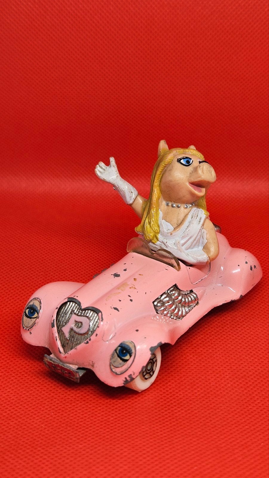 Miss piggy auto, Ophalen of Verzenden, Zilver, Overige materialen