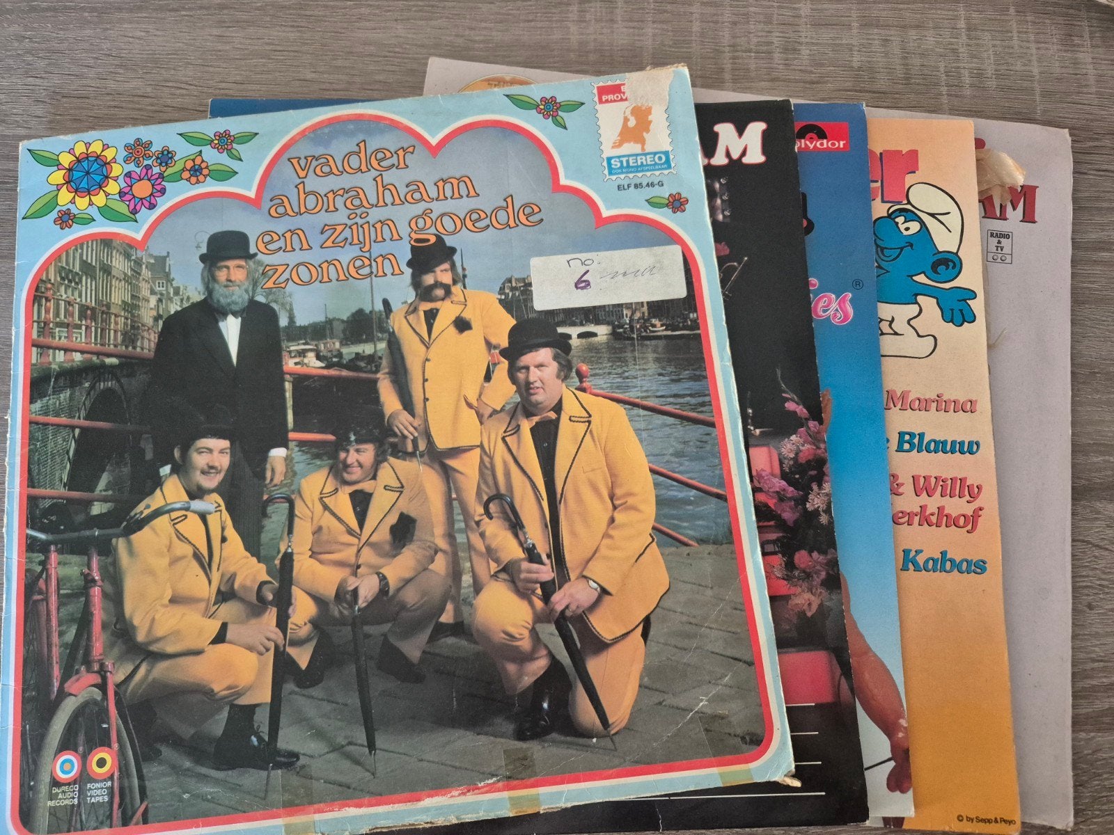 Vader Abraham LP's - Diverse titels, Ophalen of Verzenden, Gebruikt, Levenslied of Smartlap