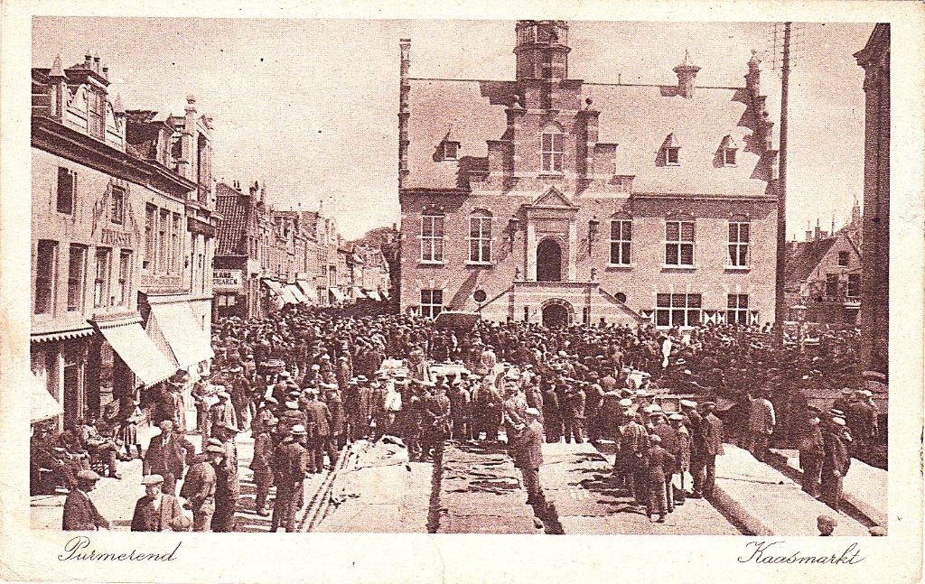 PURMEREND KAASMARKT, Ophalen of Verzenden, Voor 1920, Noord-Brabant