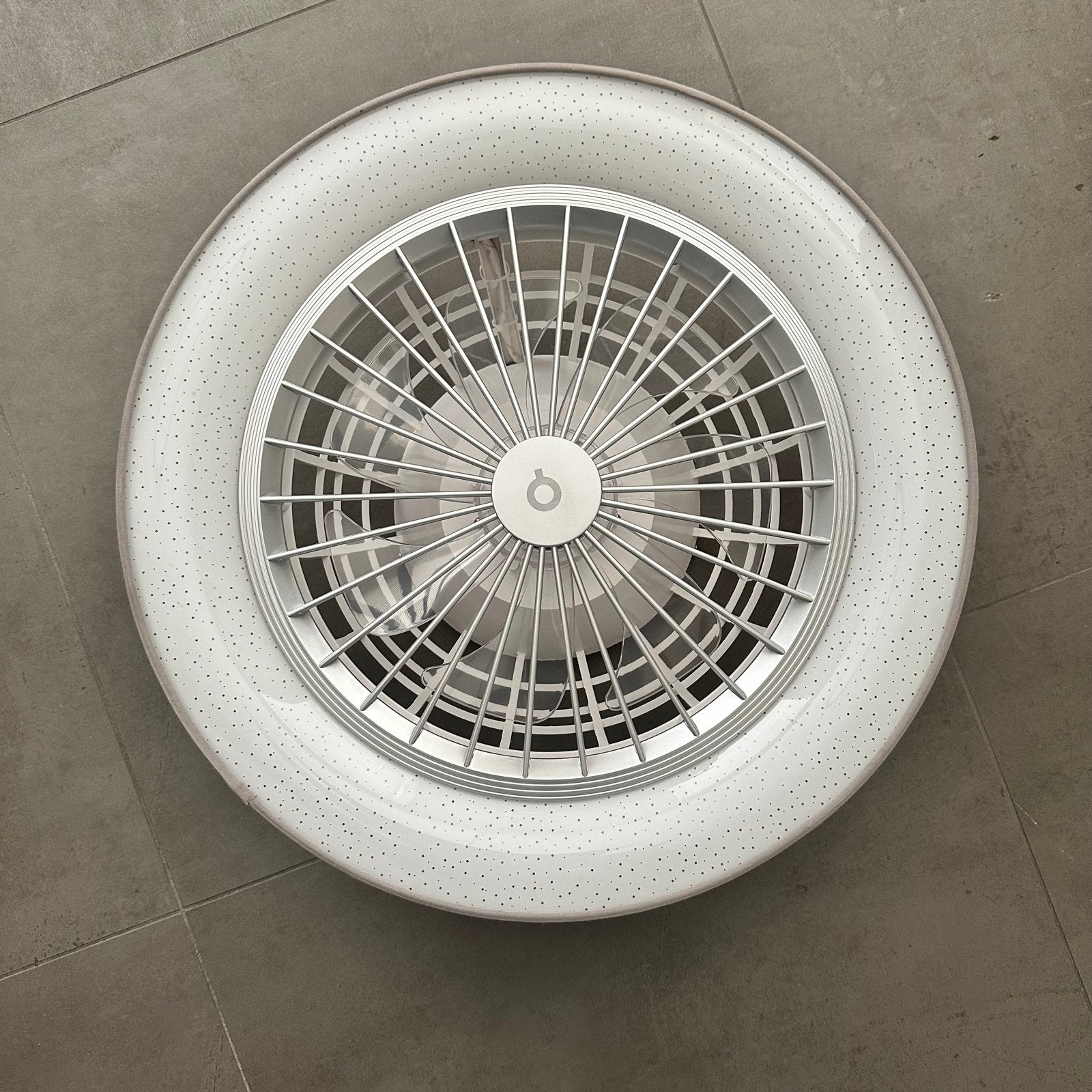 Plafondventilator met LED-verlichting en afstandsbediening, Met afstandsbediening, Overige fittingen, Ophalen of Verzenden, Zo goed als nieuw