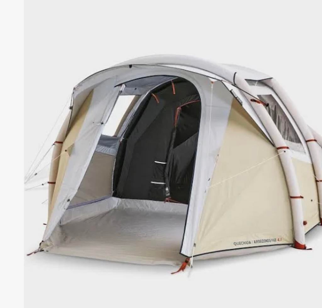 Quechua tent 4.1 airfresh, Caravans en Kamperen, Tenten, Ophalen, Zo goed als nieuw