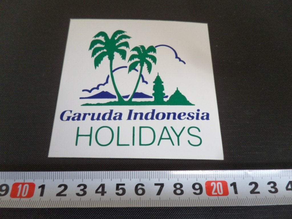 sticker Garuda Indonesia HOLIDAYS *, Verzamelen, Ophalen, Zo goed als nieuw