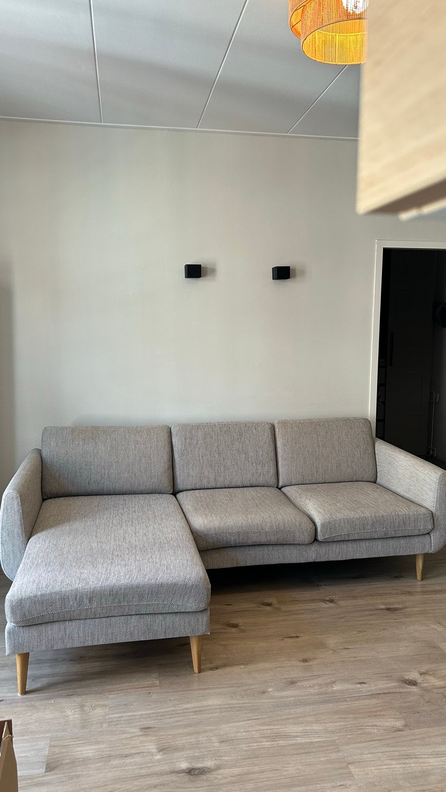Ikea Smedstorp chaise lounge bank, Ophalen, 250 tot 300 cm, 125 tot 150 cm, Hoekbank