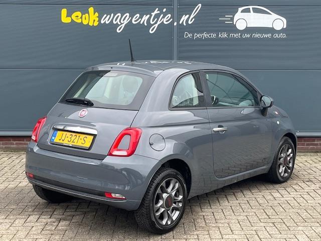 Fiat 500 1.0 TwinAir PopStar *airco * ACTIEPRIJS *NL auto, Voorwielaandrijving, Stof, Gebruikt, 840 kg