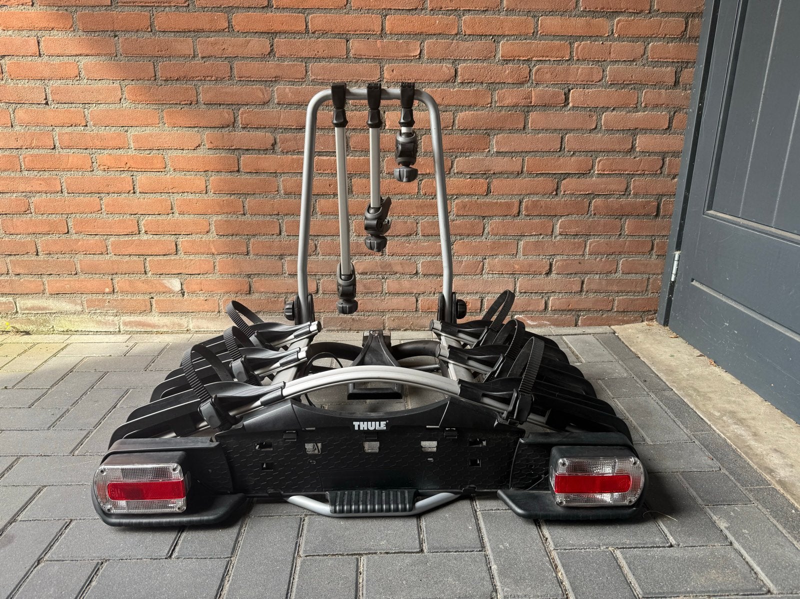 Thule Euroway Fietsendrager voor 3 fietsen - Trekhaakdrager, Auto diversen, Fietsendragers, Ophalen, 3 fietsen of meer, Gebruikt