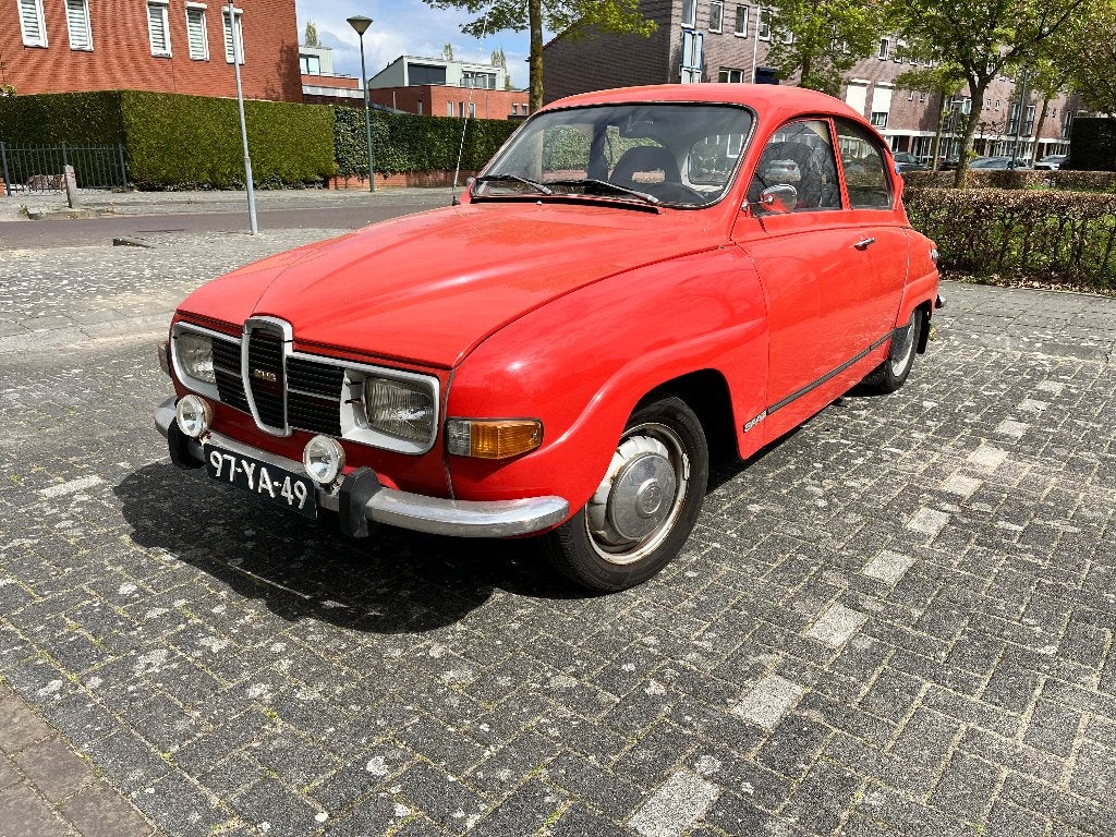 Foto 2 van Saab 96 1.5 L 1974 Rood LPG -belastingvrij