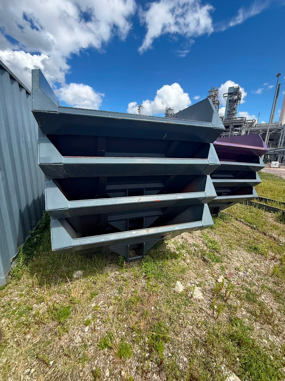 6m3 portaal containers, 1 keer gebruikt, Ophalen of Verzenden, Zo goed als nieuw