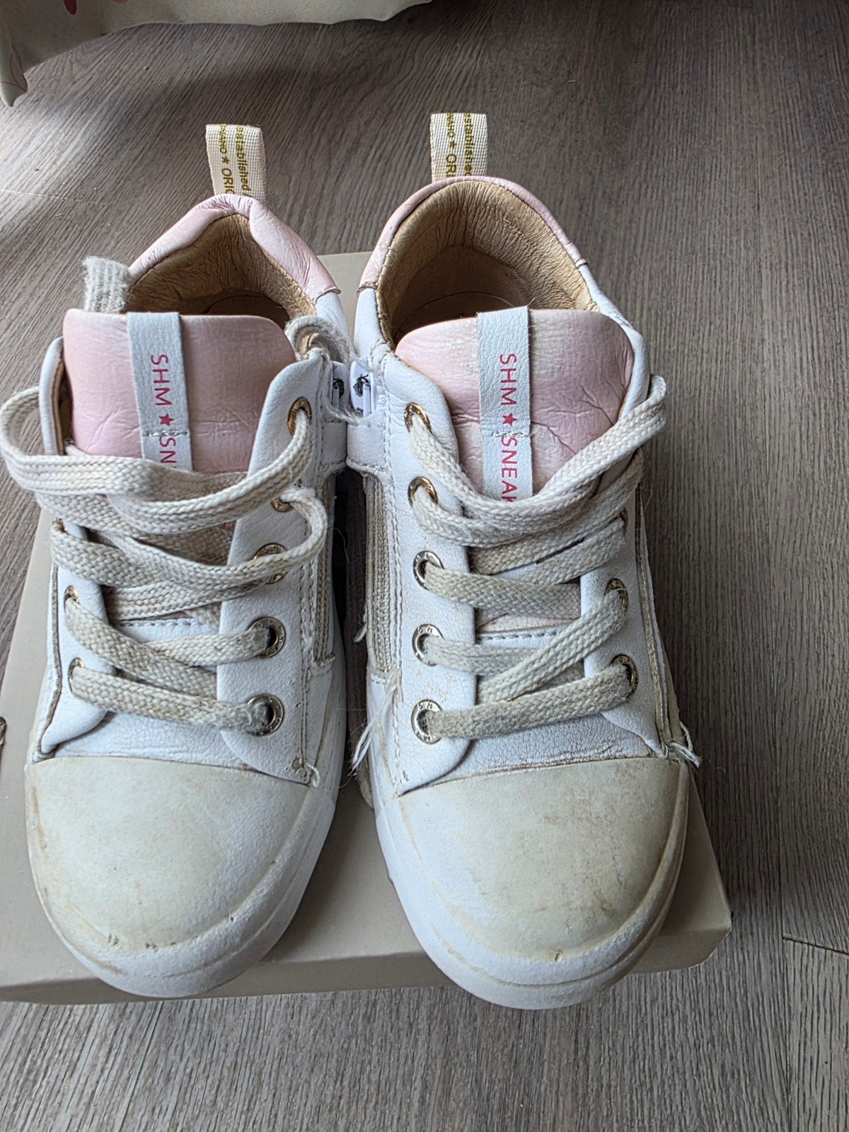 Shoesme sneakers maat 29 - Wit met fruitprint, Ophalen, Gebruikt, Meisje, Schoenen