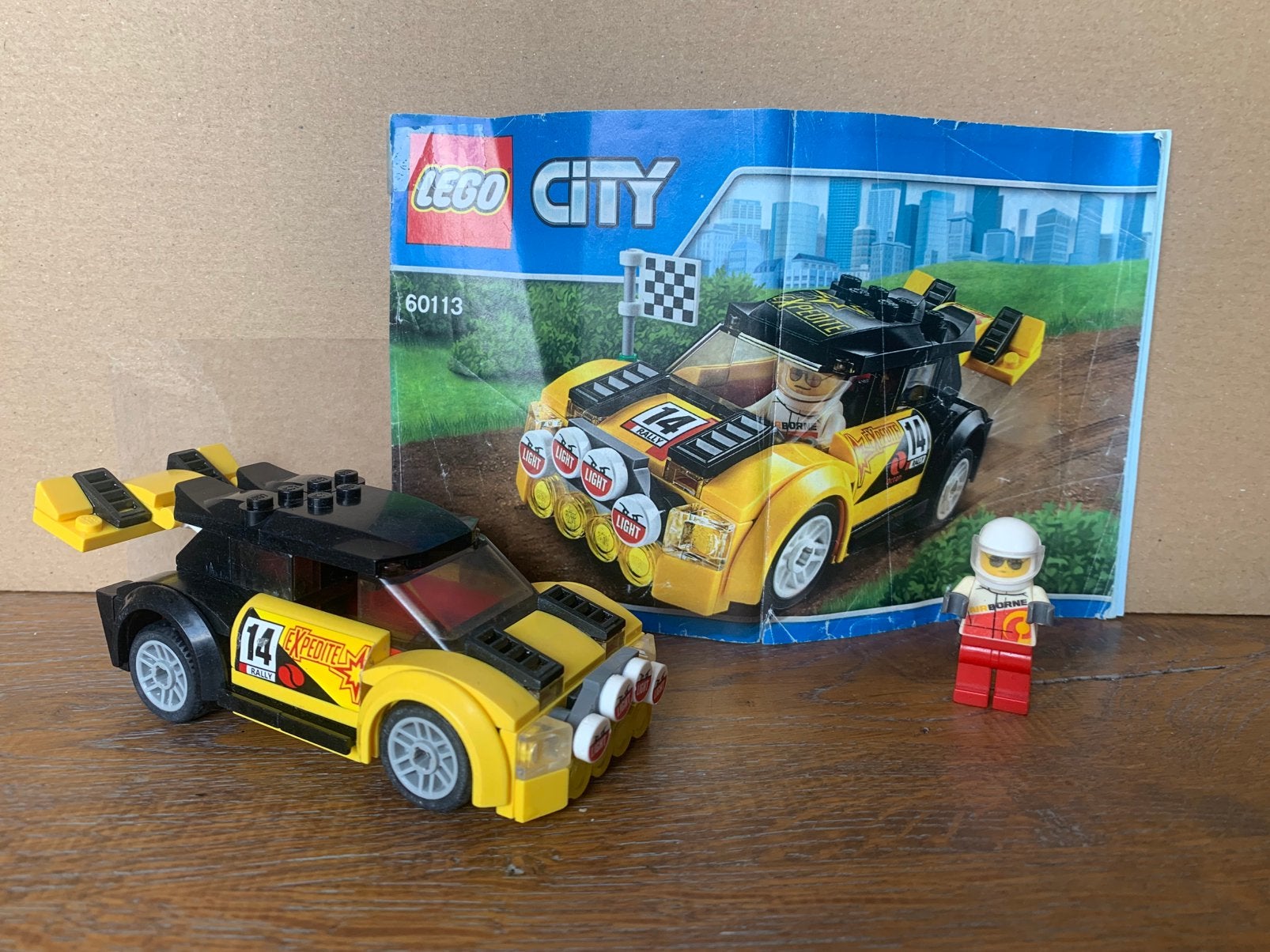 Lego - Raceauto, Kinderen en Baby's, City, Lego, Ophalen of Verzenden, Zo goed als nieuw
